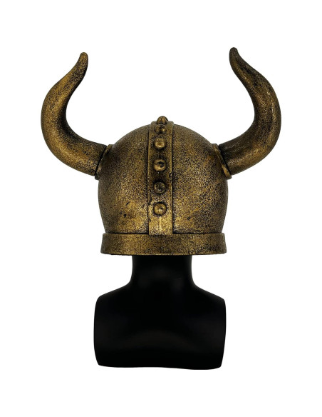 Casco Vikingo con Cuernos para Niños LOOYAR - Juguete Disfraz