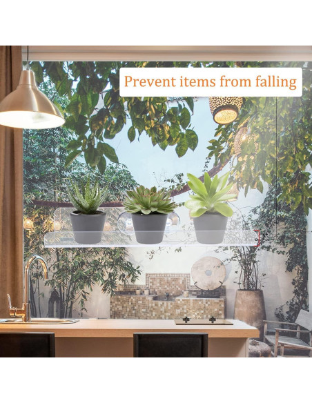 Estantes Flotantes para Ventana Sumerflos 2 Pack 35.5x10.2cm