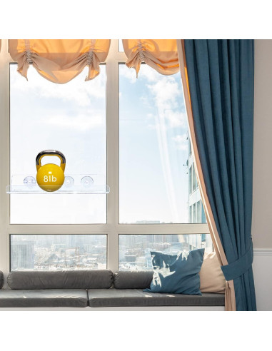 Estantes Flotantes para Ventana Sumerflos 2 Pack 35.5x10.2cm