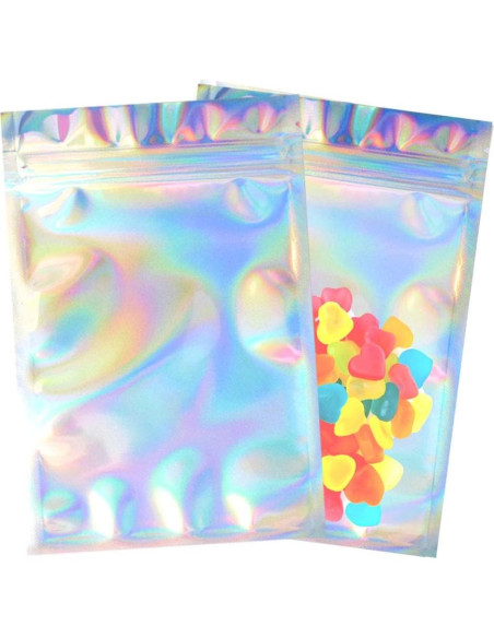 100 Bolsas Reutilizables a Prueba de Olores Tayfremn 10x15 cm