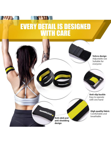 Bandas de Restricción de Flujo Sanguíneo MANUEKLEAR RB-01