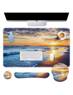 Alfombrilla de escritorio Arttown SDTZ 4 en 1 antideslizante