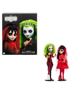Muñeca Coleccionable Monster High Skullector Beetlejuice 2-Pack