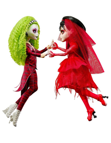 Muñeca Coleccionable Monster High Skullector Beetlejuice 2-Pack