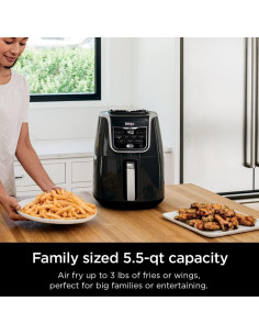 Freidora de Aire Ninja AF161 Max XL 5.5L Gris Renovada 2