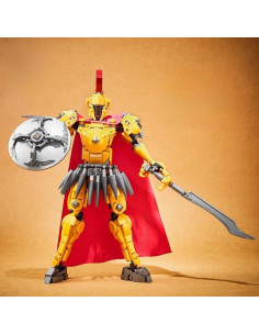 Conjunto de Juguetes de Construcción Caballero Rojo 878 Pcs 2