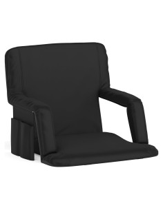 Silla de Estadio Portátil Flash Furniture Negra 120 kg