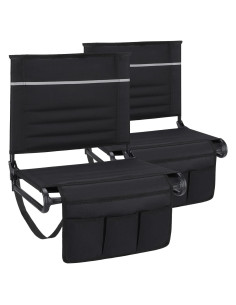 Asientos de Estadio Dodometrek con Respaldo y Cojín - 2 Pcs