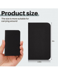 Cuadernos de Bolsillo Outus 15 Pcs 6.35x10.16 cm Rayados 2