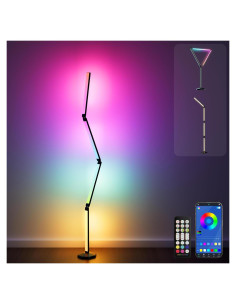 Lámpara de Pie Inteligente Electight 2200 Lúmenes Plegable