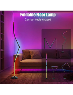 Lámpara de Pie Inteligente Electight 2200 Lúmenes Plegable 2