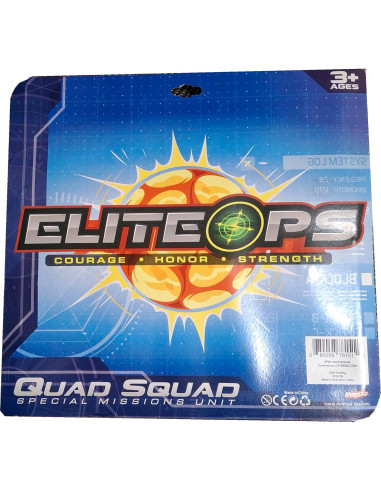 Soldados de Juguete Hunson 12.7 cm 4 Pcs Ejército SWAT