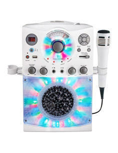 Karaoke Portátil Singing Machine SML385BTW Bluetooth con Micrófono