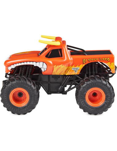 Camión Monster Truck RC El Toro Loco Spin Master 1:24