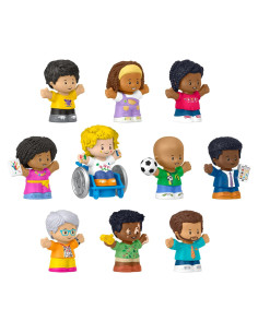 Conjunto de Figuras de Aula Fisher-Price 10 Piezas 1+ Años