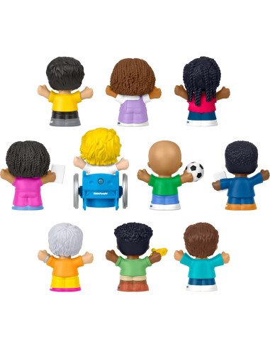 Conjunto de Figuras de Aula Fisher-Price 10 Piezas 1+ Años