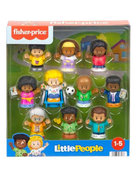 Conjunto de Figuras de Aula Fisher-Price 10 Piezas 1+ Años