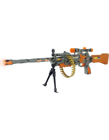 Rifle de francotirador eléctrico Liberty Imports 96.5 cm con luces y sonidos