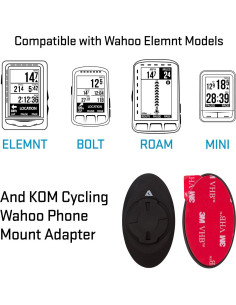 Soporte de Manillar Frontal KOM Cycling para Wahoo Elemnt 2