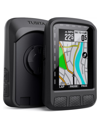 Funda de Silicona TUSITA para Wahoo ELEMNT ROAM V2 - Protección Completa