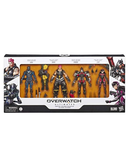 Figuras de Acción Overwatch Ultimates 4-Pack Hasbro 15 cm