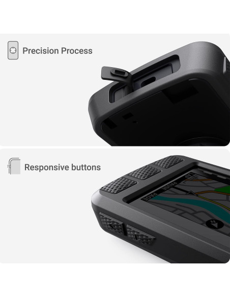 Funda de Silicona TUSITA para Wahoo ELEMNT ROAM V2 - Protección Completa