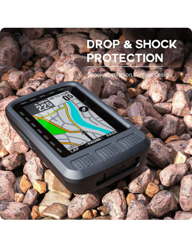 Funda de Silicona TUSITA para Wahoo ELEMNT ROAM V2 - Protección Completa