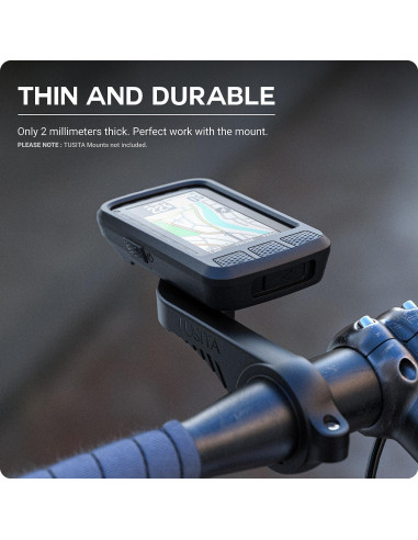 Funda de Silicona TUSITA para Wahoo ELEMNT ROAM V2 - Protección Completa