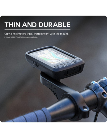 Funda de Silicona TUSITA para Wahoo ELEMNT ROAM V2 - Protección Completa