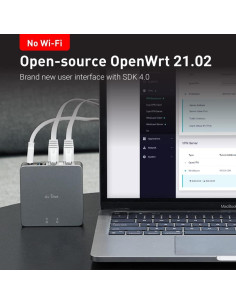 Puerta de Seguridad VPN GL.iNet MT2500A Brume 2 2.5G 2