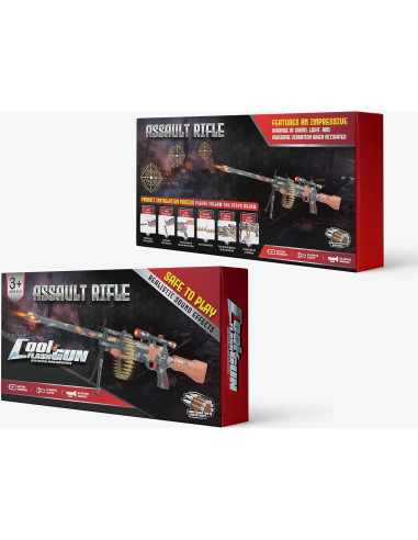 Rifle de francotirador eléctrico Liberty Imports 96.5 cm con luces y sonidos