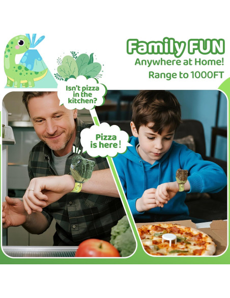 Walkie Talkies de Dinosaurio Vvinca para Niños 3-12 Años