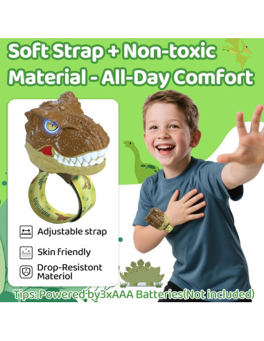 Walkie Talkies de Dinosaurio Vvinca para Niños 3-12 Años