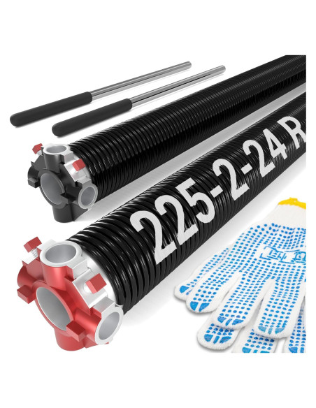 Resorte de Torsión para Puerta de Garaje Toriexon 0.225x5x61 cm