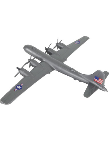 Avión de Juguete TimMee B-29 Superfortress Gris 24.77cm