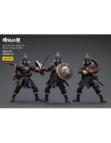 Figura de Acción Soldado JiangHu Shenji JoyToy 1:18 Detallada
