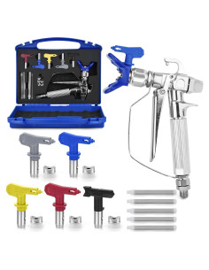 Kit de Pistola Pulverizadora Sin Aire Dent-de-lion 13 Piezas