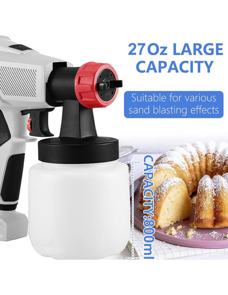 Pistola de Spray Eléctrica Buumin W136GT9238615C 700ml