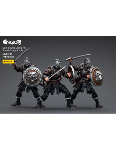 Figura de Acción Soldado JiangHu Shenji JoyToy 1:18 Detallada Figura de Acción Soldado JiangHu Shenji JoyToy 1:18 Detallada