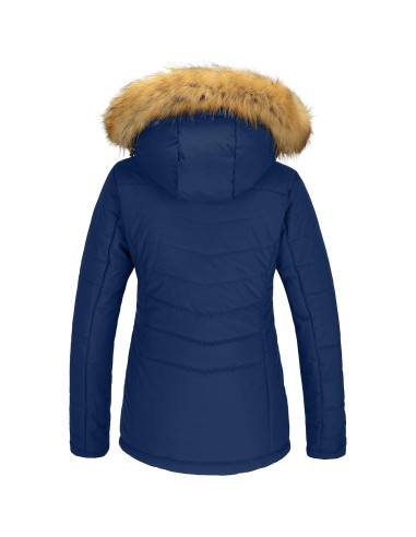 Chaqueta de Esquí Impermeable Wantdo para Mujeres - Grande Marino