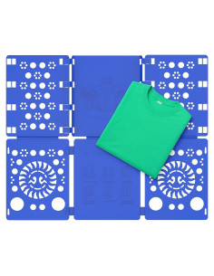 Tablero de Pliegue de Camisetas BoxLegend Azul 70x57 cm