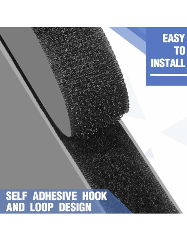 Sombra de Cubículo Plegable Juexica 75 cm Negra para Oficina