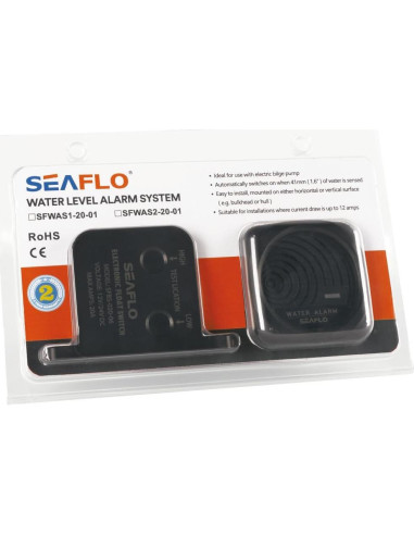 Alarma de Nivel de Agua SEAFLO 12V con Sensor Eléctrico