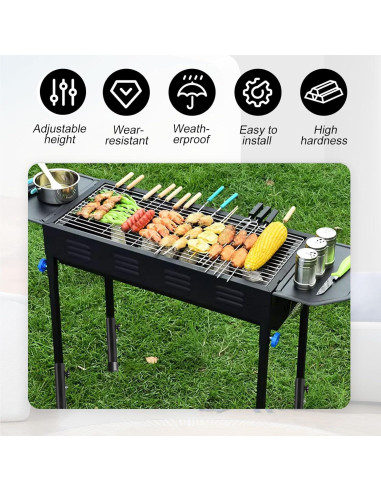 Elevadores de Mesa Plegable TOWEBOORY - 4 Piezas Ajustables