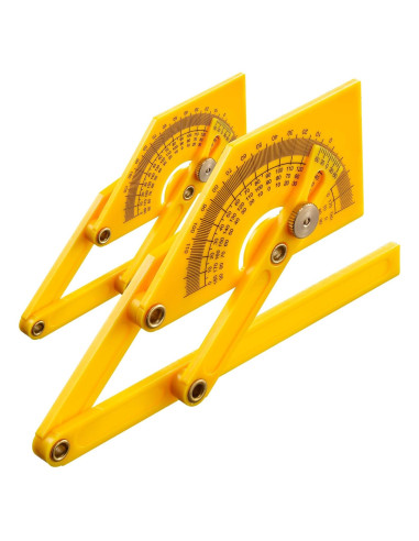 2 Transportadores de Ángulo Ajustables SYFLHYP 0-180