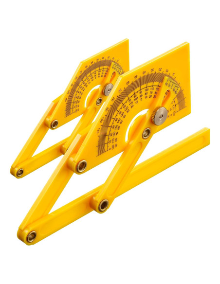 2 Transportadores de Ángulo Ajustables SYFLHYP 0-180