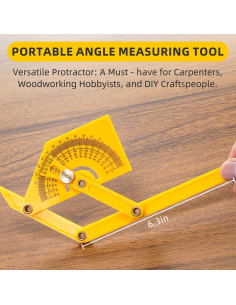 2 Transportadores de Ángulo Ajustables SYFLHYP 0-180 2