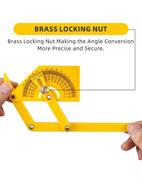 2 Transportadores de Ángulo Ajustables SYFLHYP 0-180