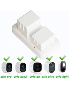 Cargador Doble Koshore para Baterías Arlo Pro/Go - Rápido 2