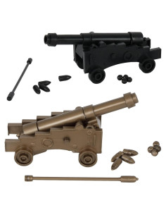 BMC Cañón Naval Clásico Negro y Bronce 11.43 cm